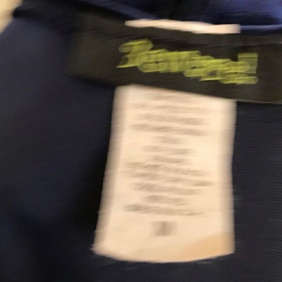 🔮 BEWARE | Velour Bodycon Dress Navy Blue - Picture 4 of 4